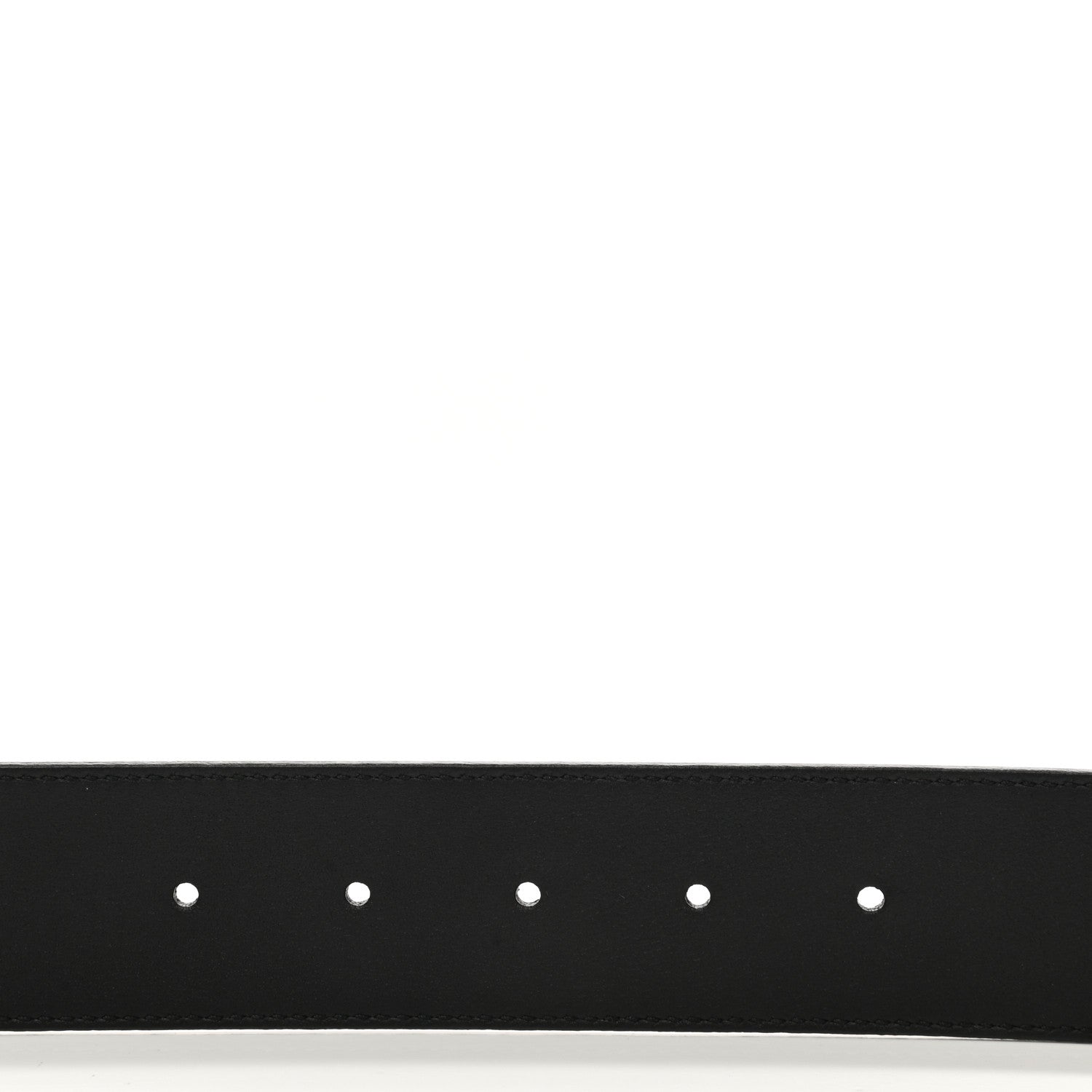 Gucci Textured Calfskin Double G 40mm Belt 85 34 Black 5 of 6