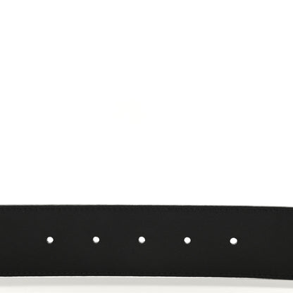 Gucci Textured Calfskin Double G 40mm Belt 85 34 Black 5 of 6