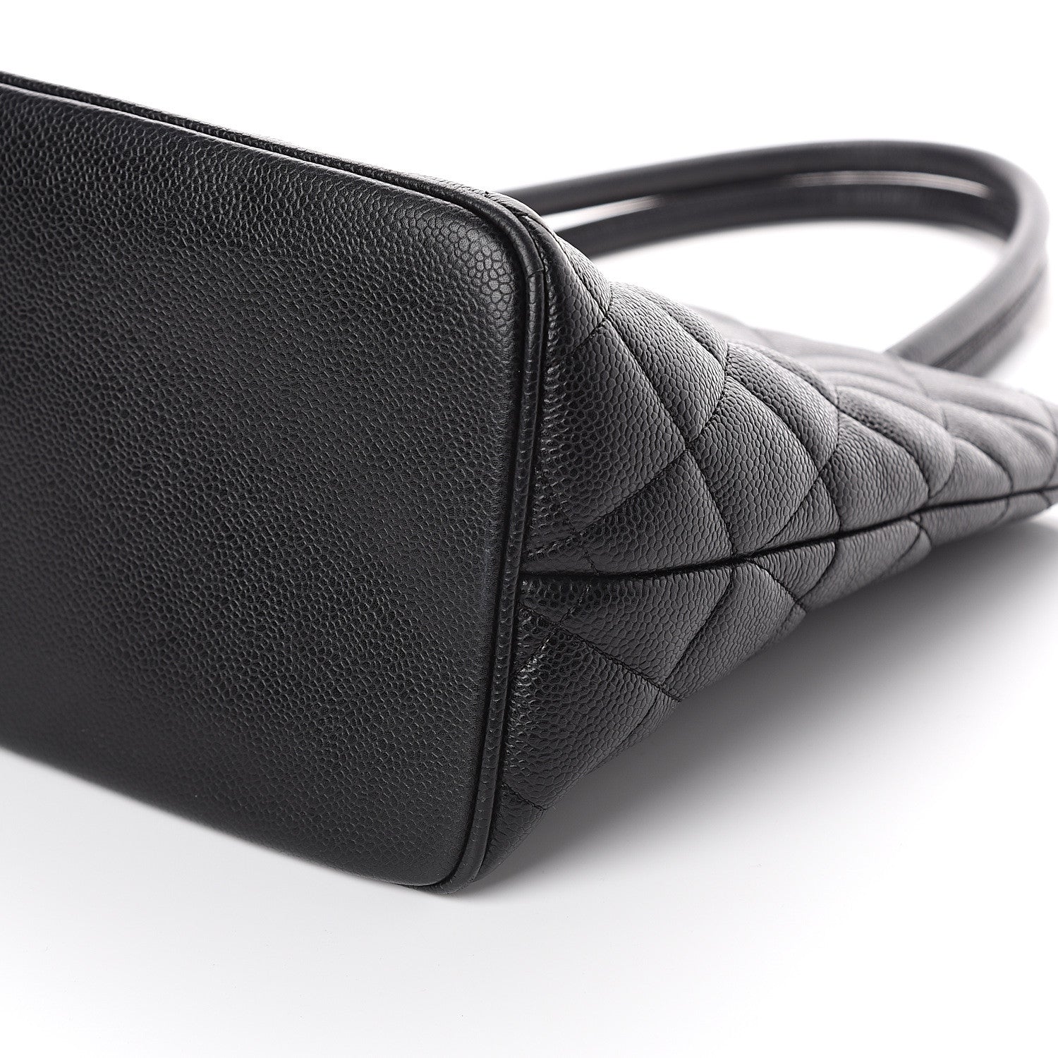 Chanel Caviar Quilted Medallion Tote Black 9 of 9