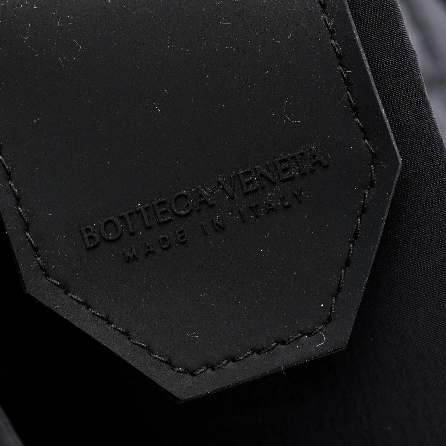 Bottega Veneta Nylon Intrecciato Padded Tech Mini Cassette Belt Bag Black 6 of 9