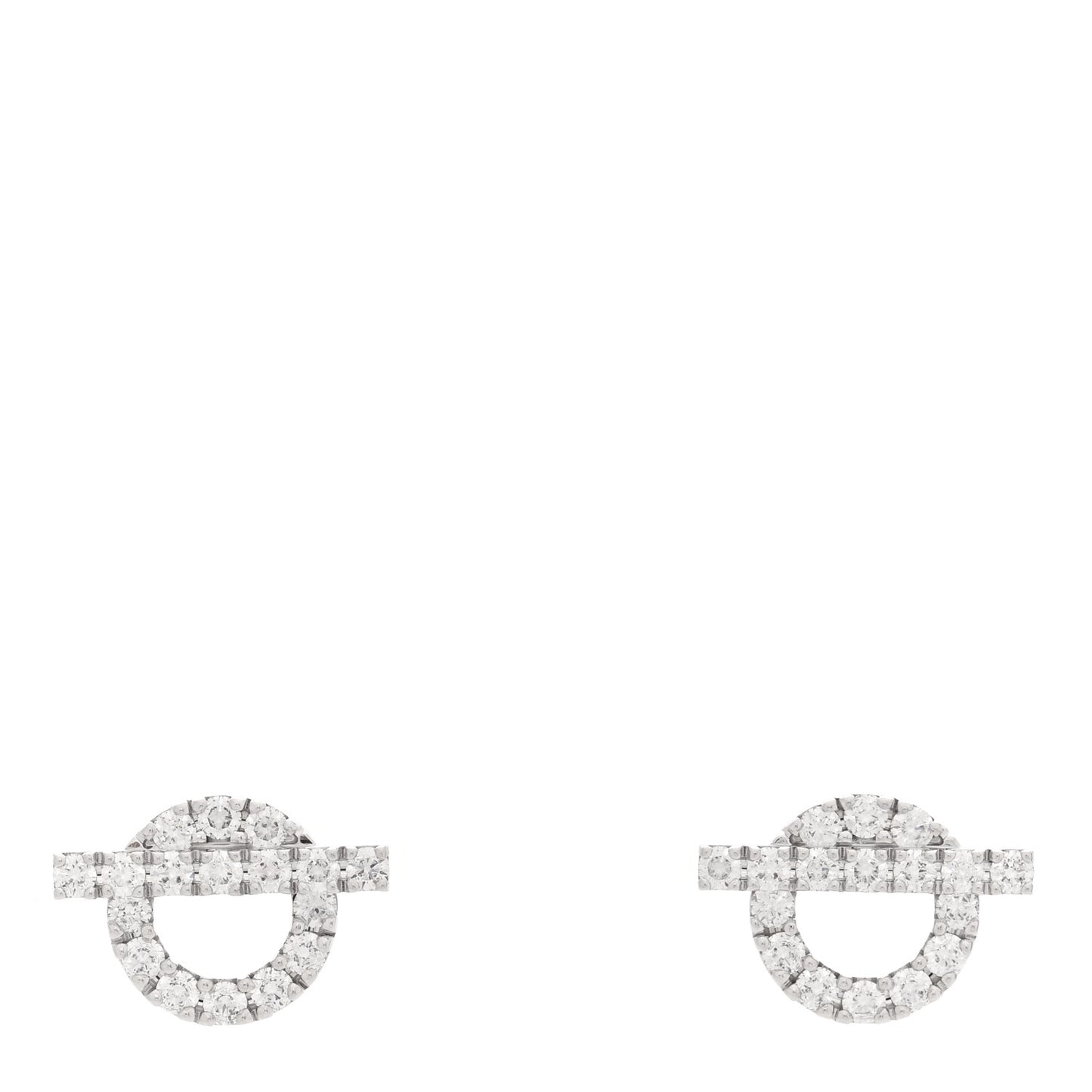 18K White Gold Diamond Finesse Earrings