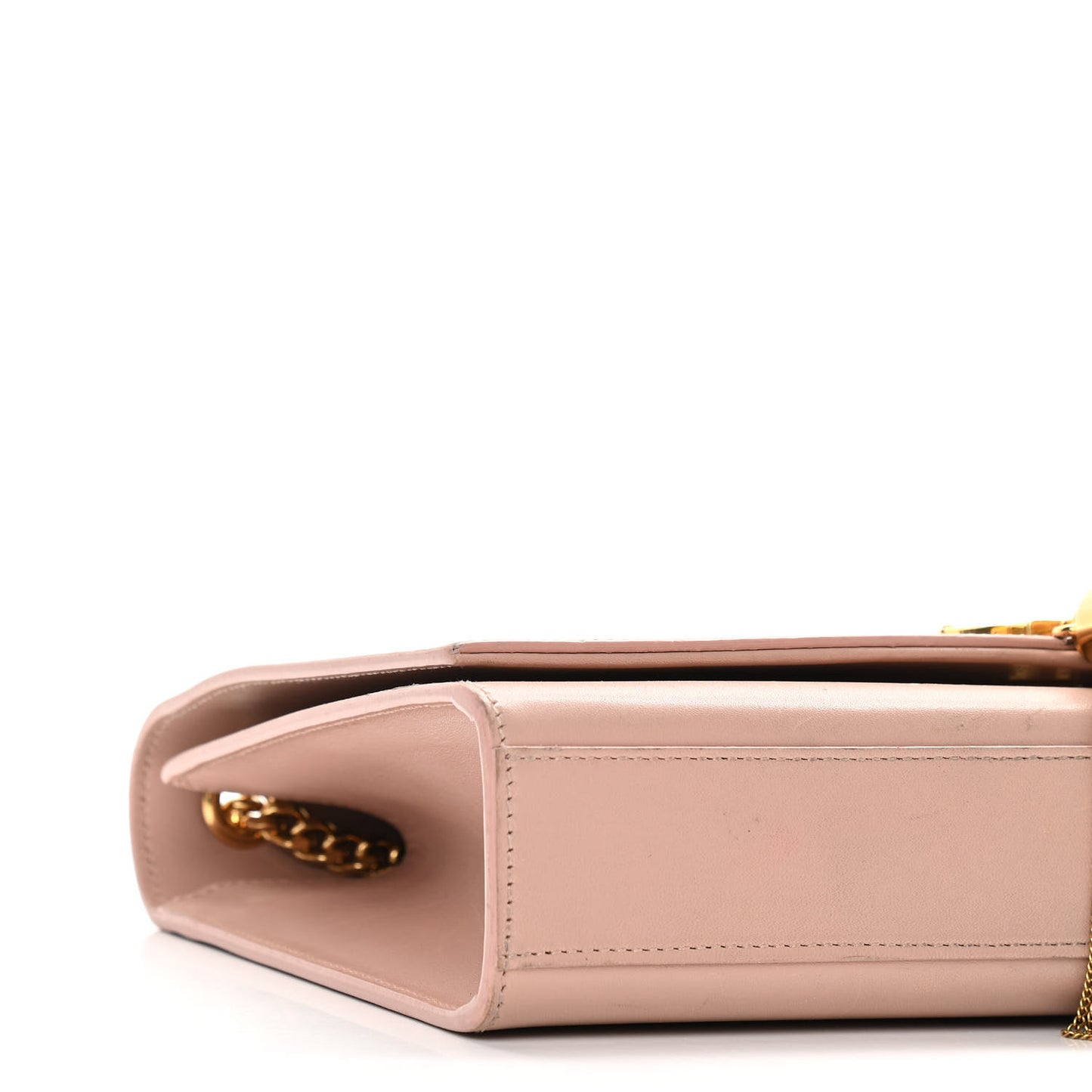 Smooth Calfskin Medium Classic Monogram Kate Tassel Satchel Pink