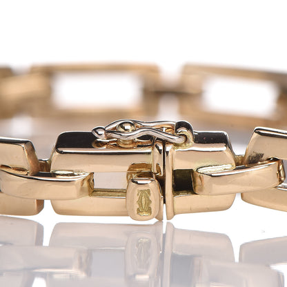 Cartier 18K Yellow Gold Maillon Panthere Link Bracelet 4 of 5