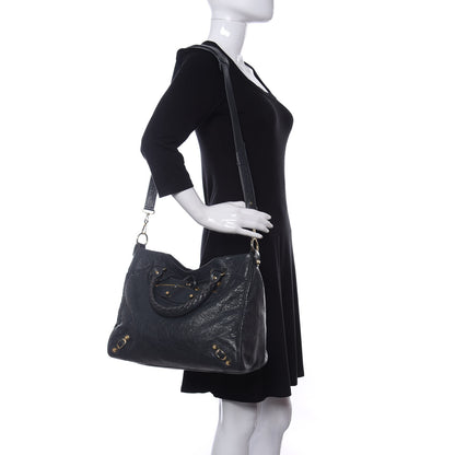 Balenciaga Agneau Giant 12 Gold Hardware Velo Anthracite 2 of 11