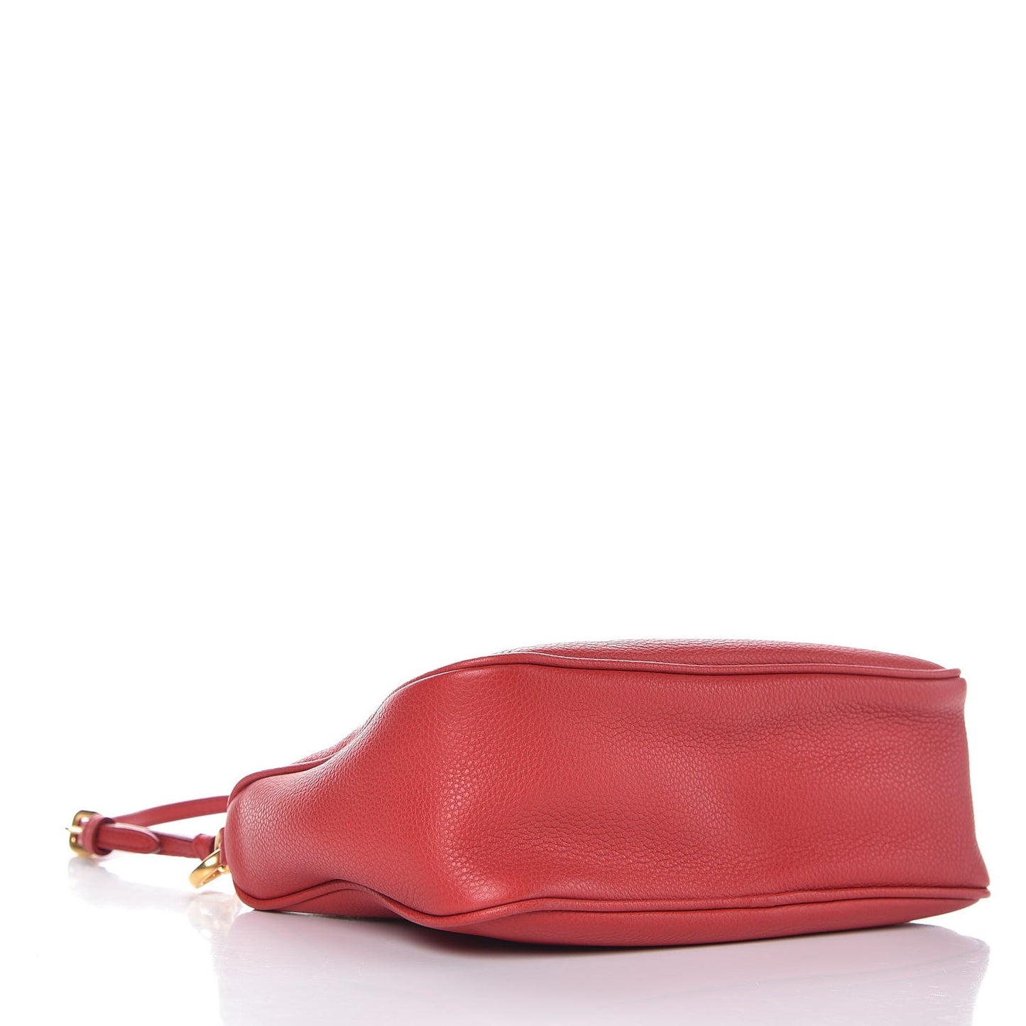 Vitello Daino Pochette Bag Fuoco