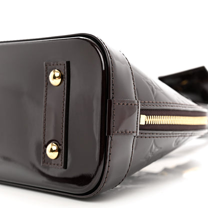 Louis Vuitton Vernis Alma BB Amarante 9 of 9