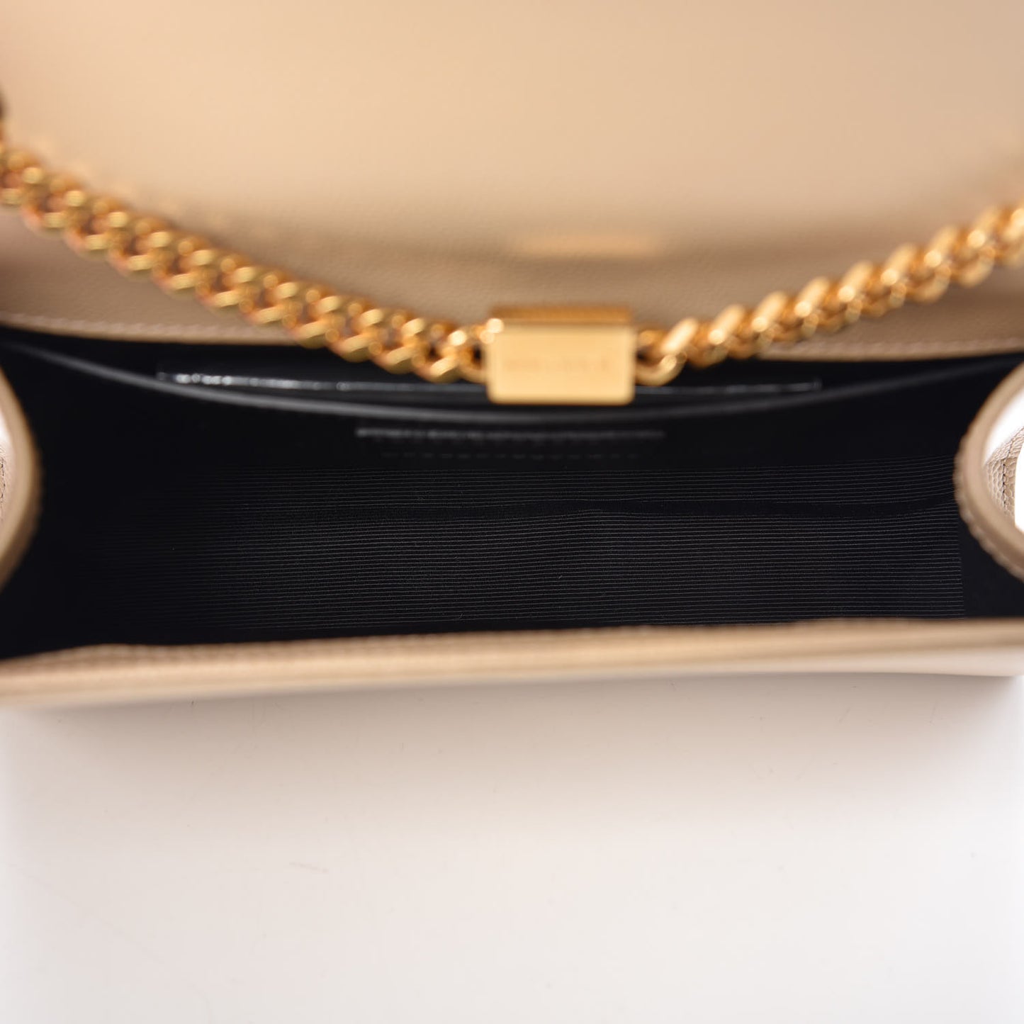 Grain De Poudre Small Monogram Kate Satchel Nude Powder