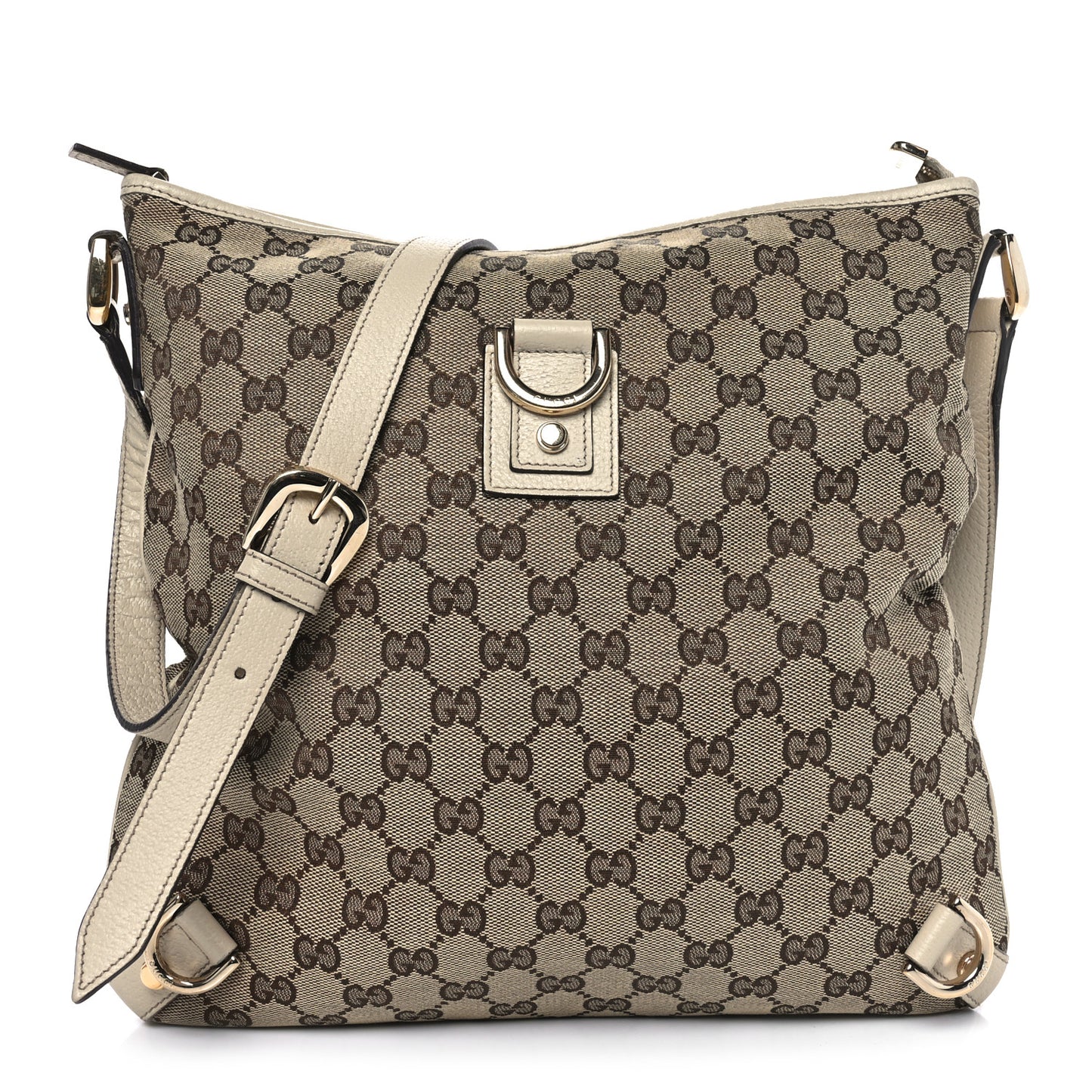 Monogram Abbey Messenger Bag Off White