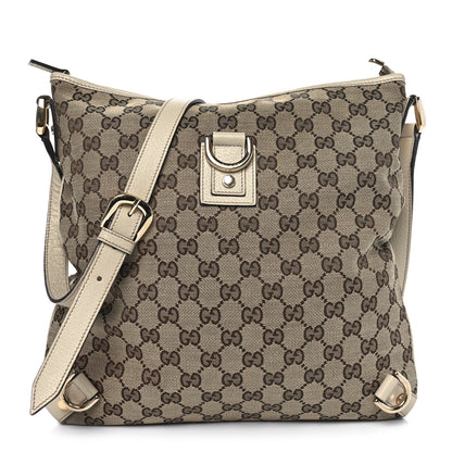 Gucci Monogram Abbey Messenger Bag Off White 1 of 11