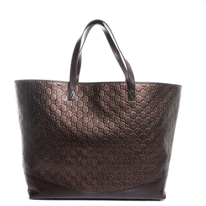 Gucci Guccissima Large Tote Bronze 1 of 7