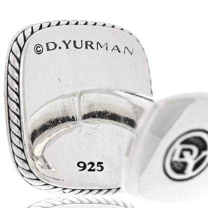 David Yurman Sterling Silver Streamline Cushion Cufflinks 3 of 4