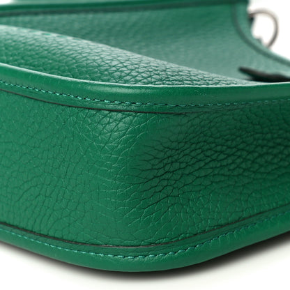 Hermes Taurillon Clemence Evelyne TPM Vert Vertigo 8 of 10