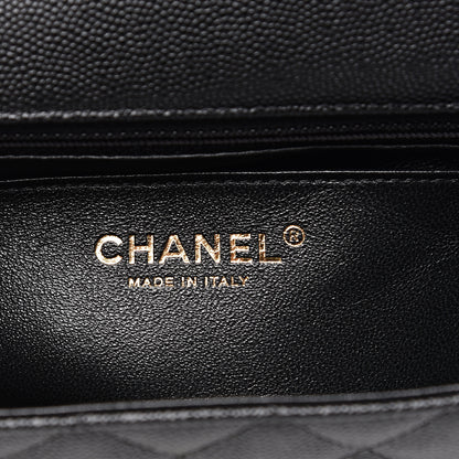 Chanel Caviar Quilted Mini Rectangular Flap Black 5 of 10
