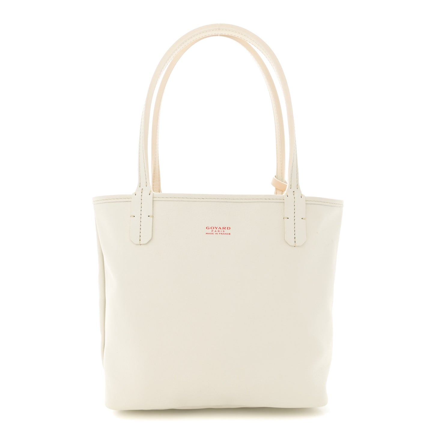 Goyardine Reversible Mini Anjou White
