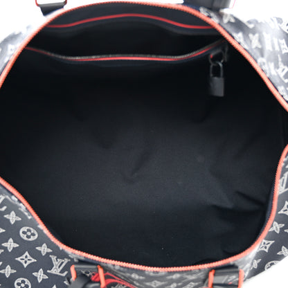 Louis Vuitton Monogram Upside Down Keepall Bandouliere 50 Ink 4 of 11