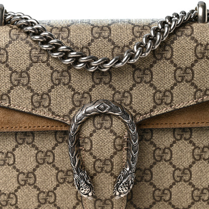 Gucci GG Supreme Monogram Mini Dionysus Shoulder Bag Taupe 8 of 11