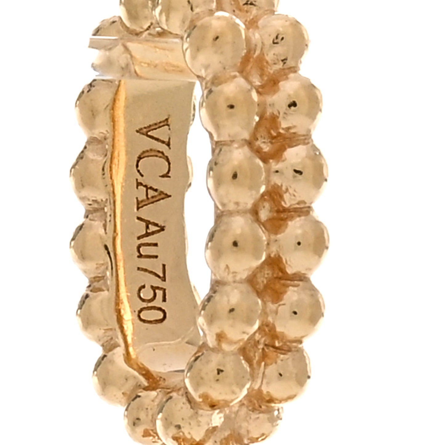 18K Yellow Gold Mother of Pearl Magic Alhambra Pendant