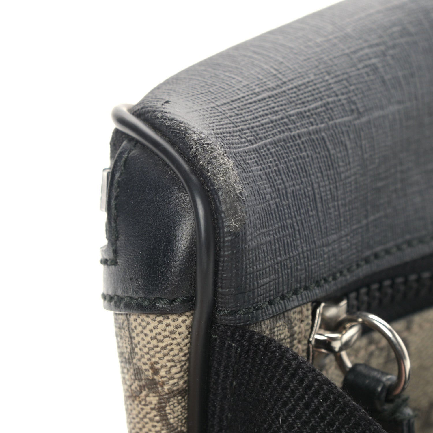 Gucci GG Supreme Monogram Belt Bag Black 19 of 22
