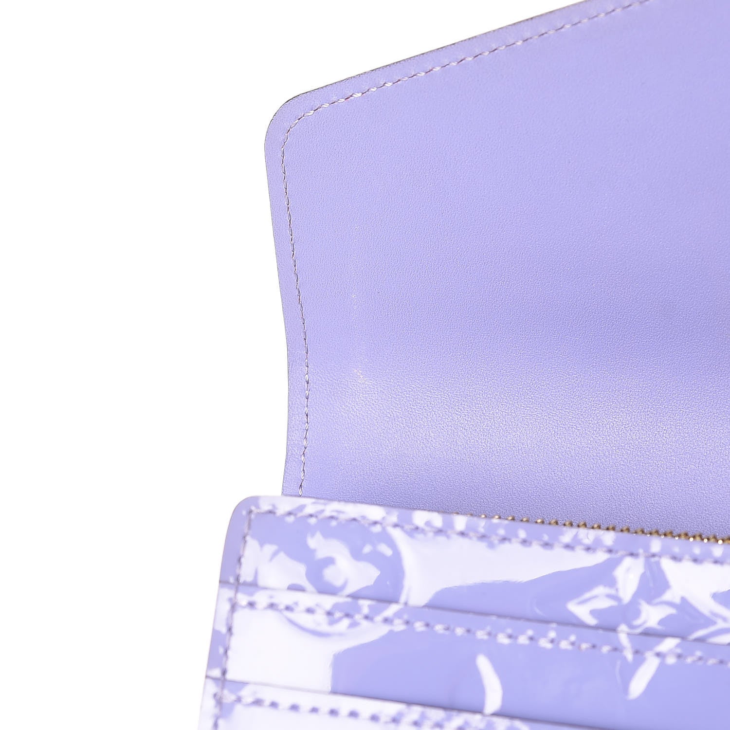 Louis Vuitton Vernis Sarah Wallet NM Lilac 13 of 13