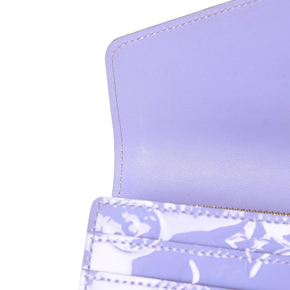 Louis Vuitton Vernis Sarah Wallet NM Lilac 13 of 13