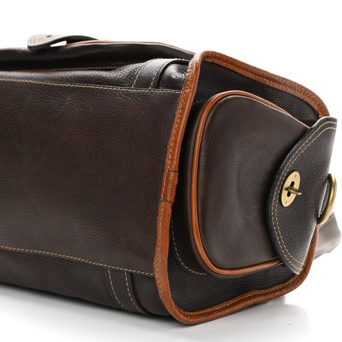 Darwin Leather Emmy Satchel Brown