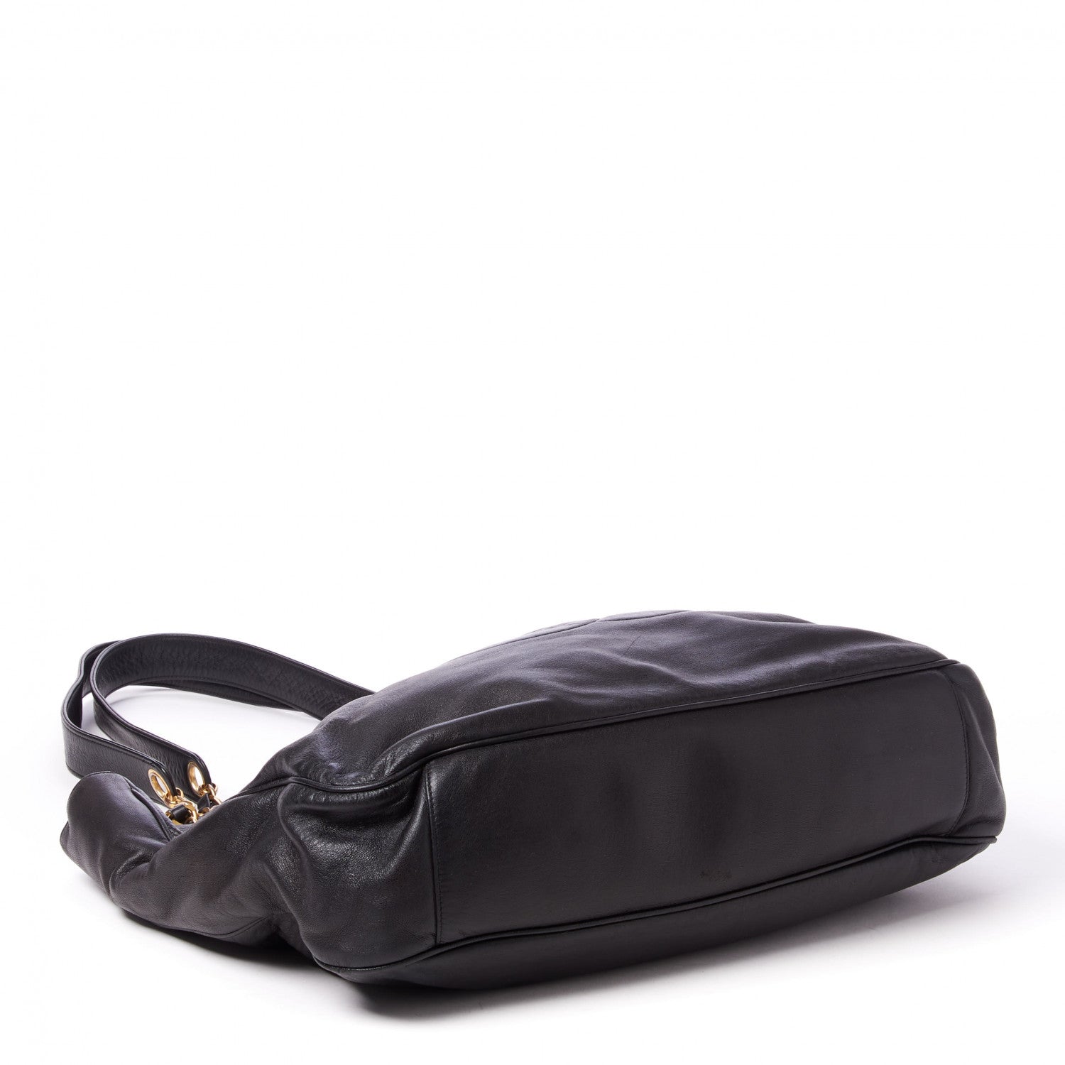 Chanel Lambskin CC Shoulder Bag Black 3 of 8