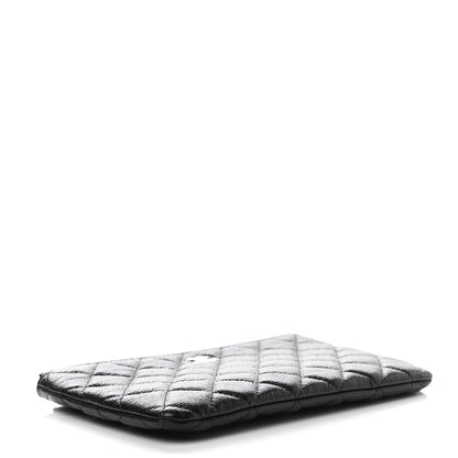 Chanel Caviar Quilted Cosmetic Case Black 4 of 7