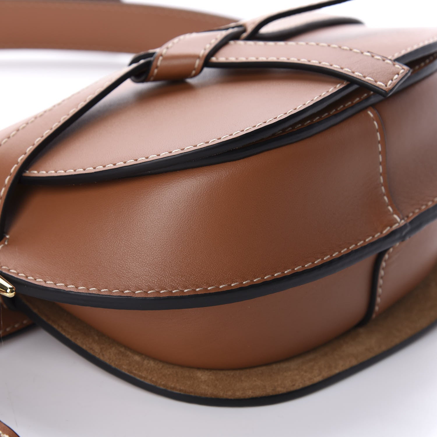 Loewe Calfskin Mini Gate Belt Bag Tan 6 of 10