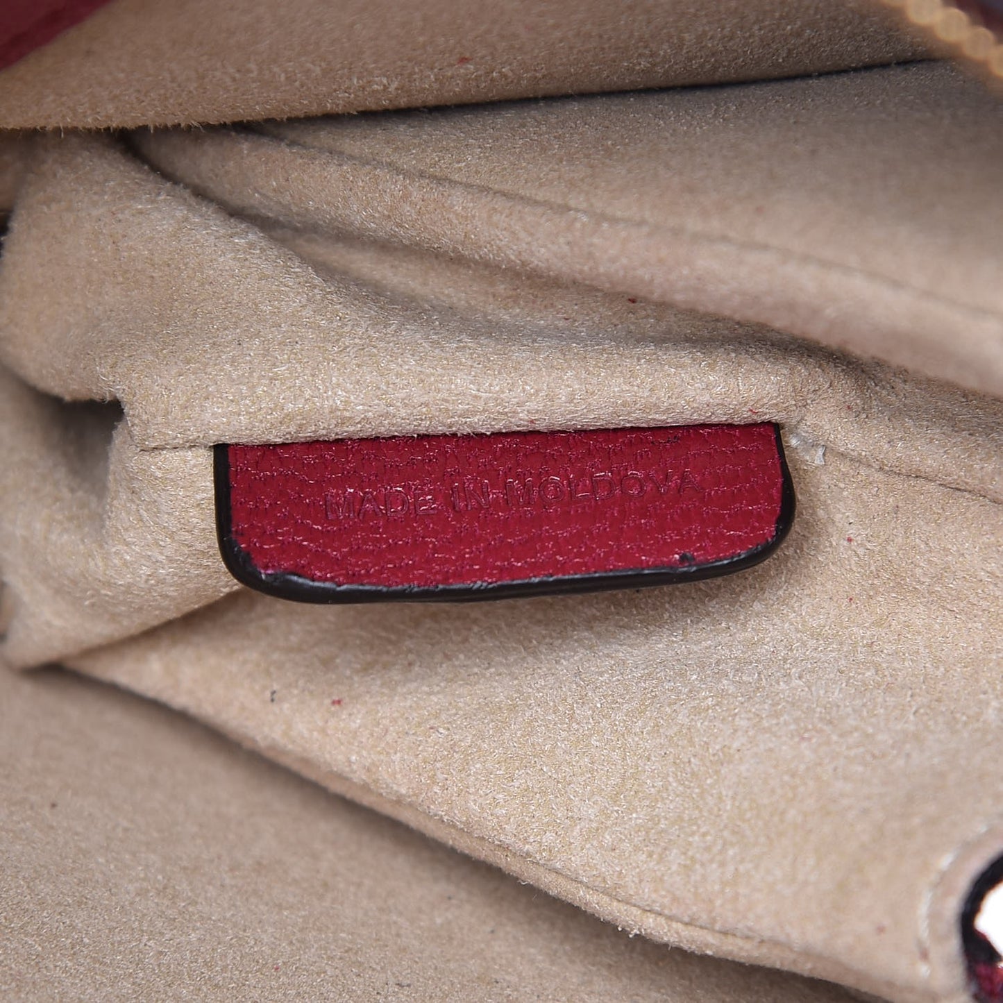 Grained Calfskin Suede Cross 3 Crossbody Bag Fig Pink Cherry