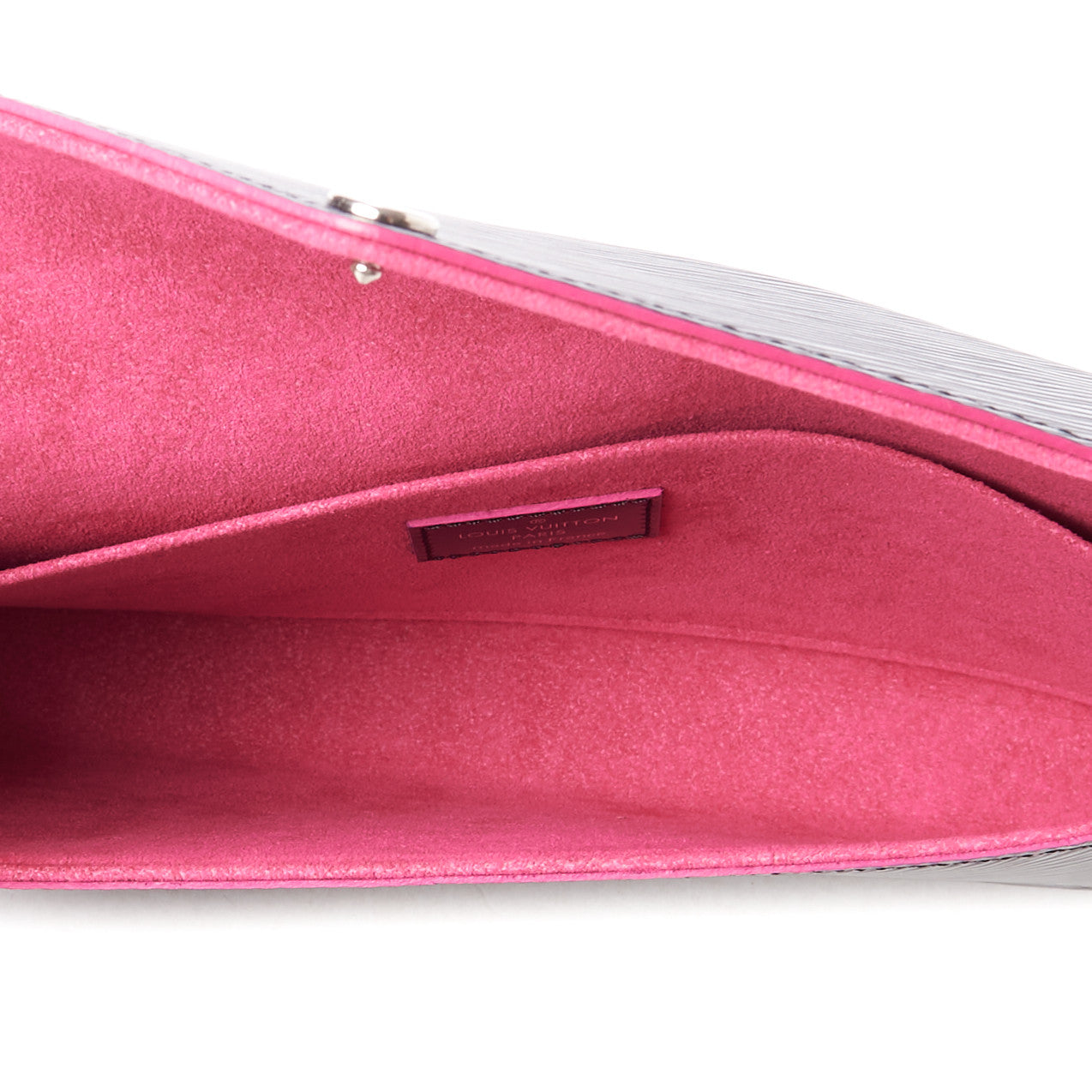 Louis Vuitton Epi Pochette Felicie Black Hot Pink 8 of 10