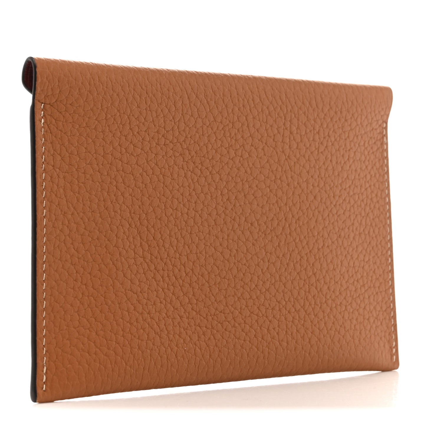 Taurillon Blush Envelope PP Camel