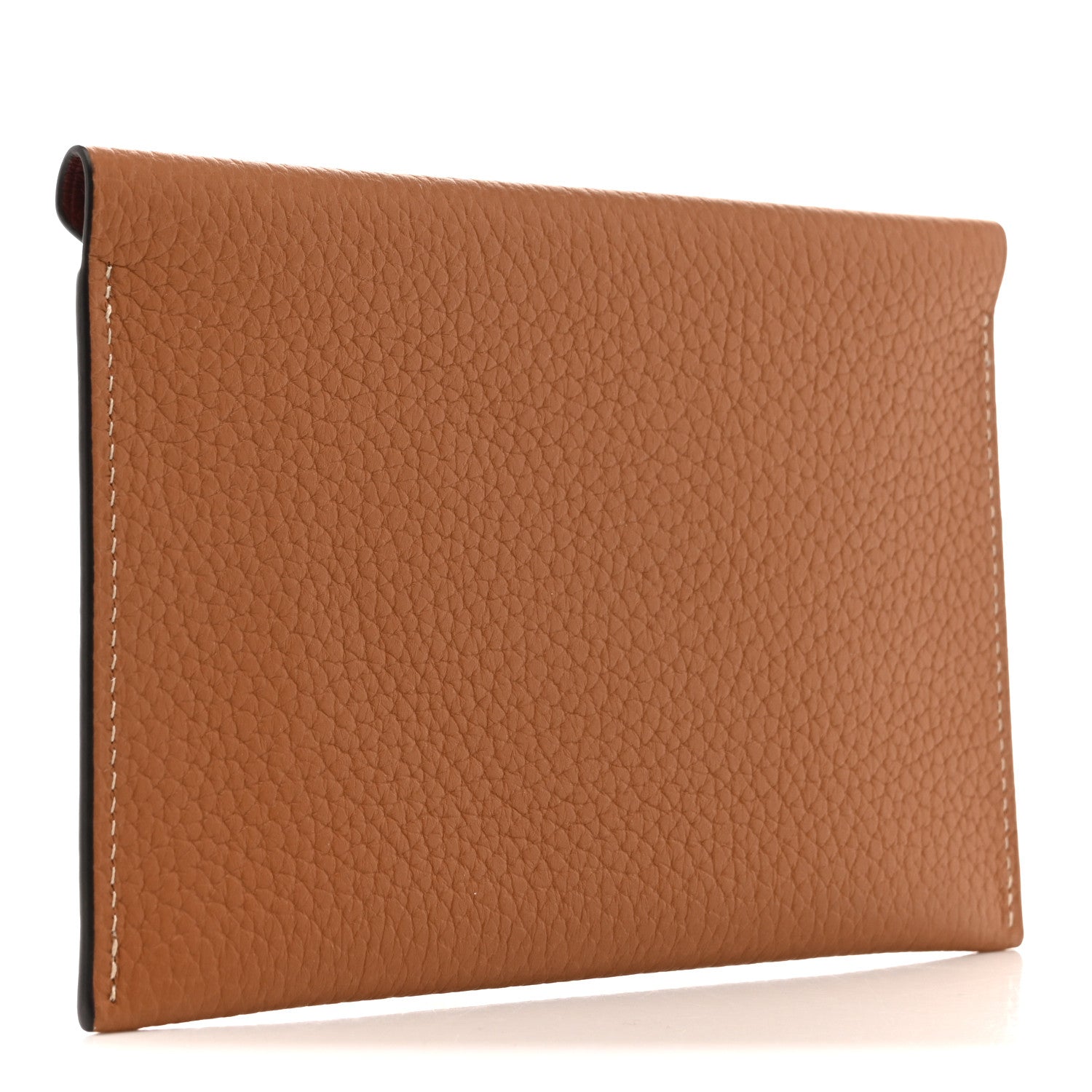 Moynat Taurillon Blush Envelope PP Camel 3 of 9