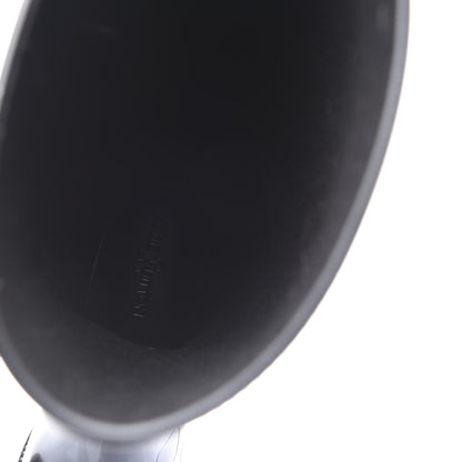 Louis Vuitton Rubber Embossed Monogram Splash Rain Boots 38 Black 6 of 8