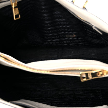 Prada Vitello Daino Shoulder Bag White 5 of 20