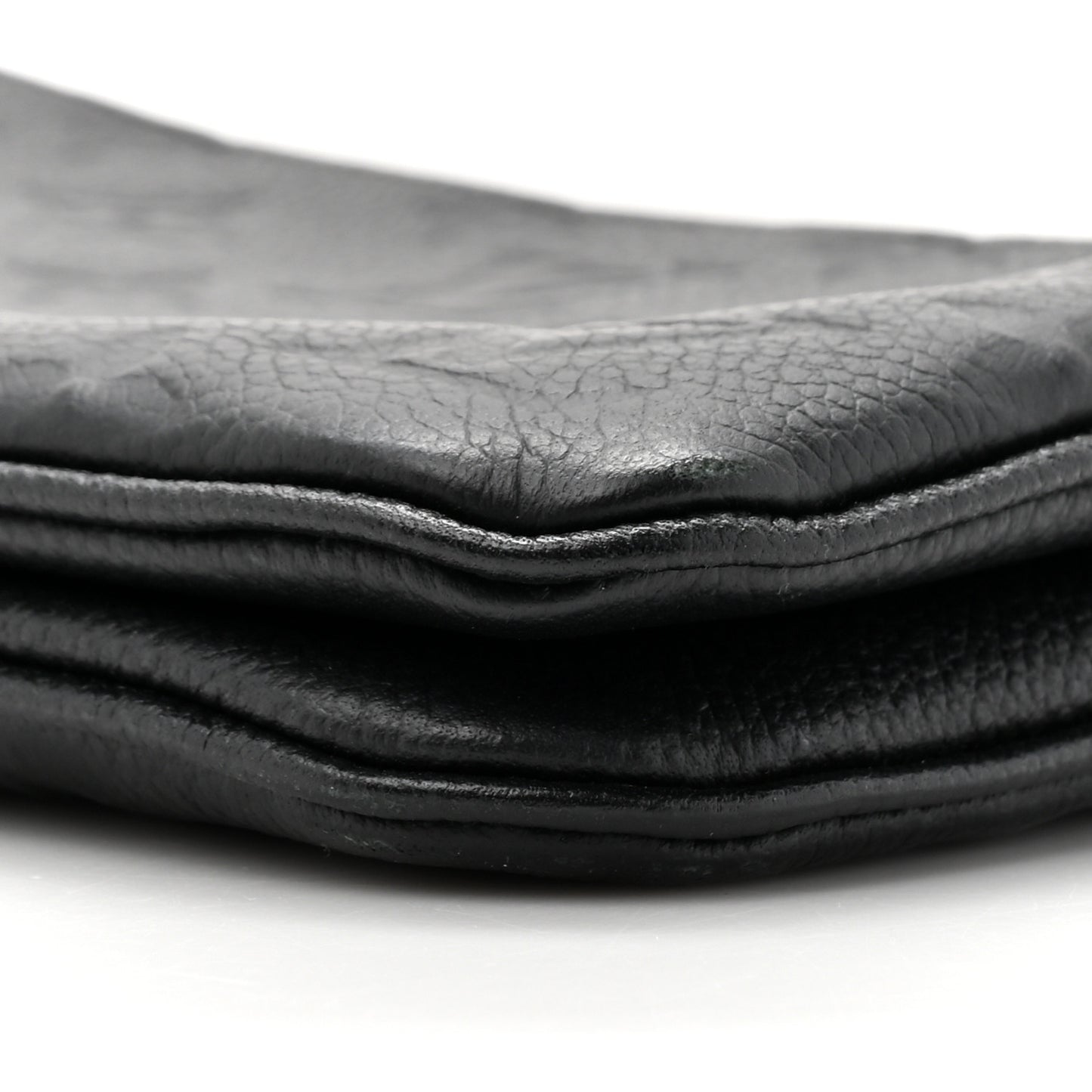 Empreinte Double Zip Pochette Black