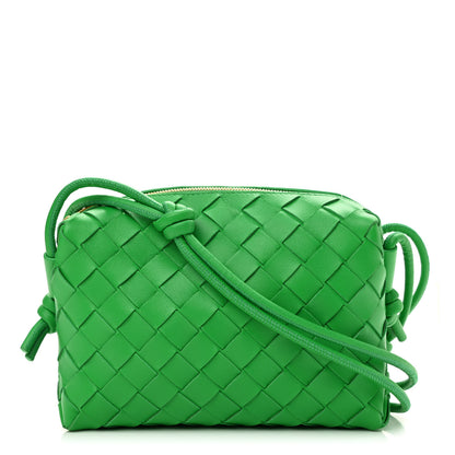 Bottega Veneta Nappa Intrecciato Mini Loop Camera Bag Parakeet 1 of 9