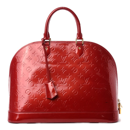 Louis Vuitton Vernis Alma GM Pomme D'Amour 1 of 19