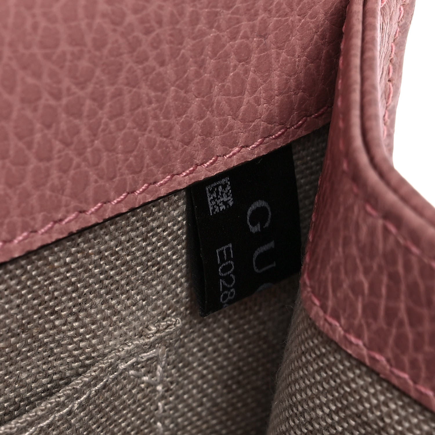 Gucci Dollar Calfskin Small Interlocking G Shoulder Bag Soft Pink 7 of 11