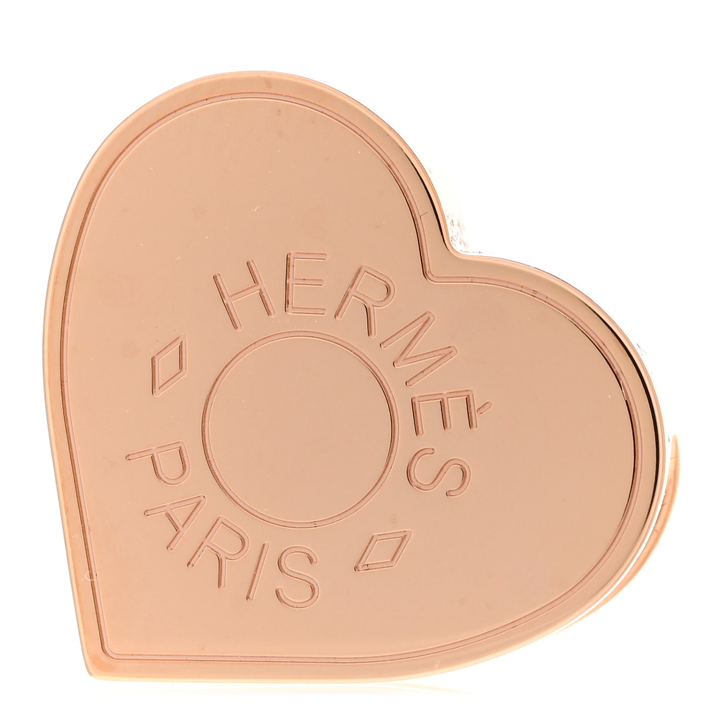 Permabrass Coeur Scarf Ring