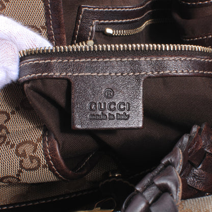 Gucci Monogram Medium Pelham Tote Ebony 5 of 12