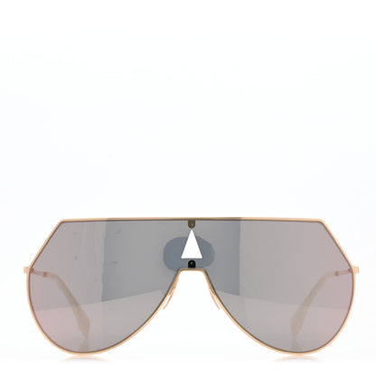 Fendi Metal Mirrored Eyeline Sunglasses FF 0193/S Matte Rose Gold 2 of 8
