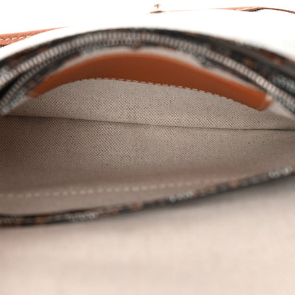 Goyard Goyardine Plumet Wallet Clutch Black Gold 6 of 11