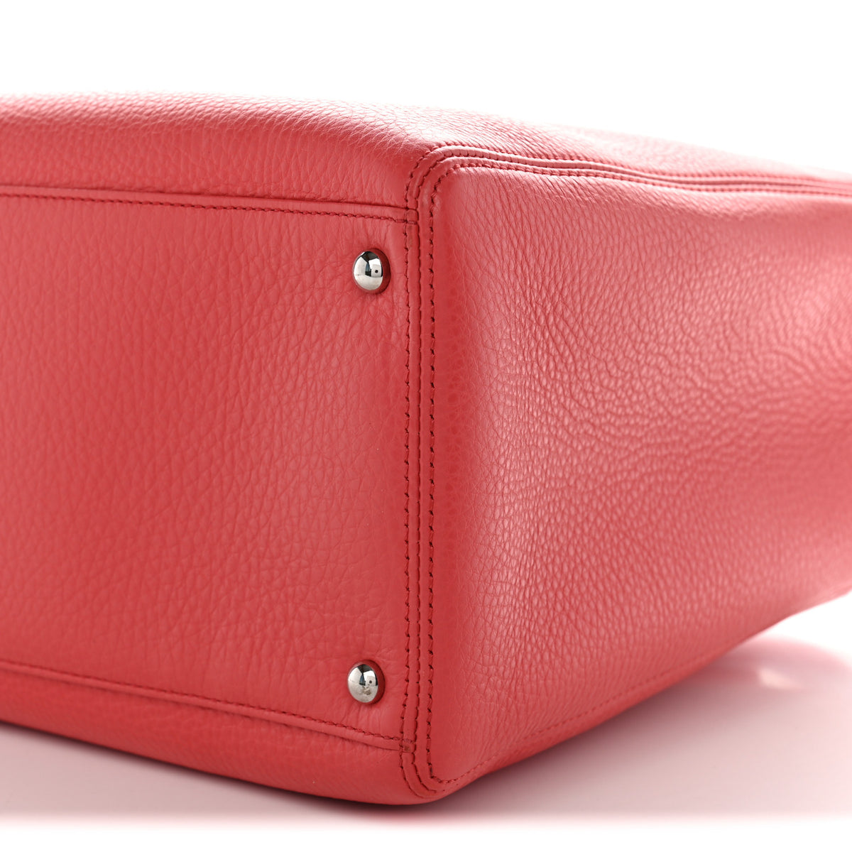 Chanel Calfskin Cerf Executive Shopper Tote Red 9 of 9
