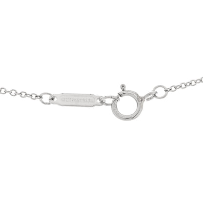 Tiffany Platinum Diamond Aquamarine Paper Flowers Firefly Pendant Necklace 4 of 5