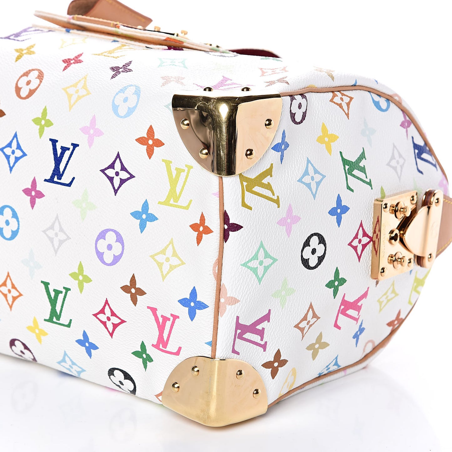 Monogram Multicolor Speedy 30 White