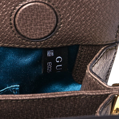Gucci GG Supreme Monogram Web Small Ophidia Chain Shoulder Bag Brown 8 of 12