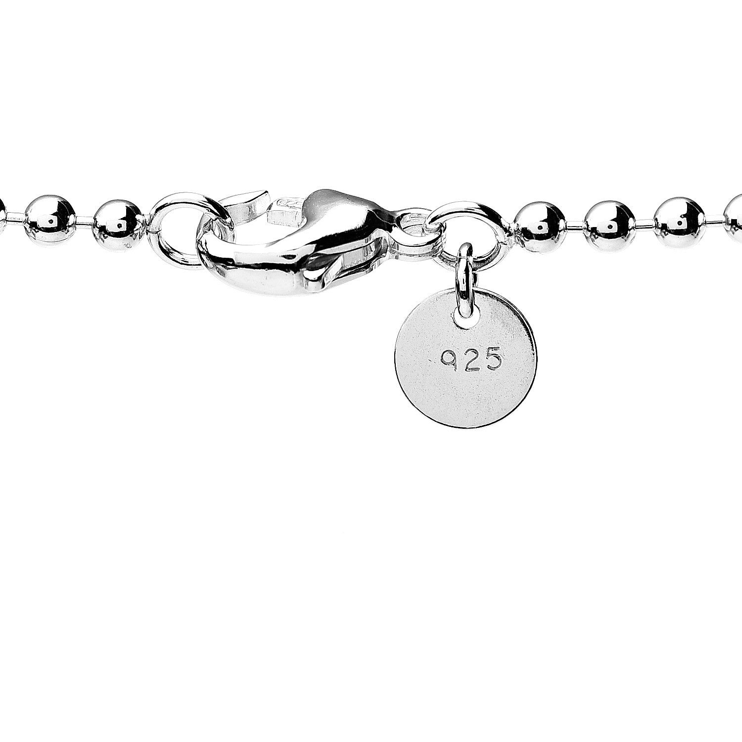 Tiffany Sterling Silver Coin Edge Dog Tag Necklace 6 of 7