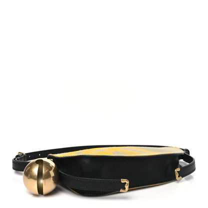 Burberry Calfskin Check Mini Shield Sling Bag Hunter 4 of 10