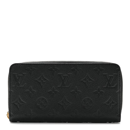 Louis Vuitton Empreinte Zippy Wallet Black 1 of 10