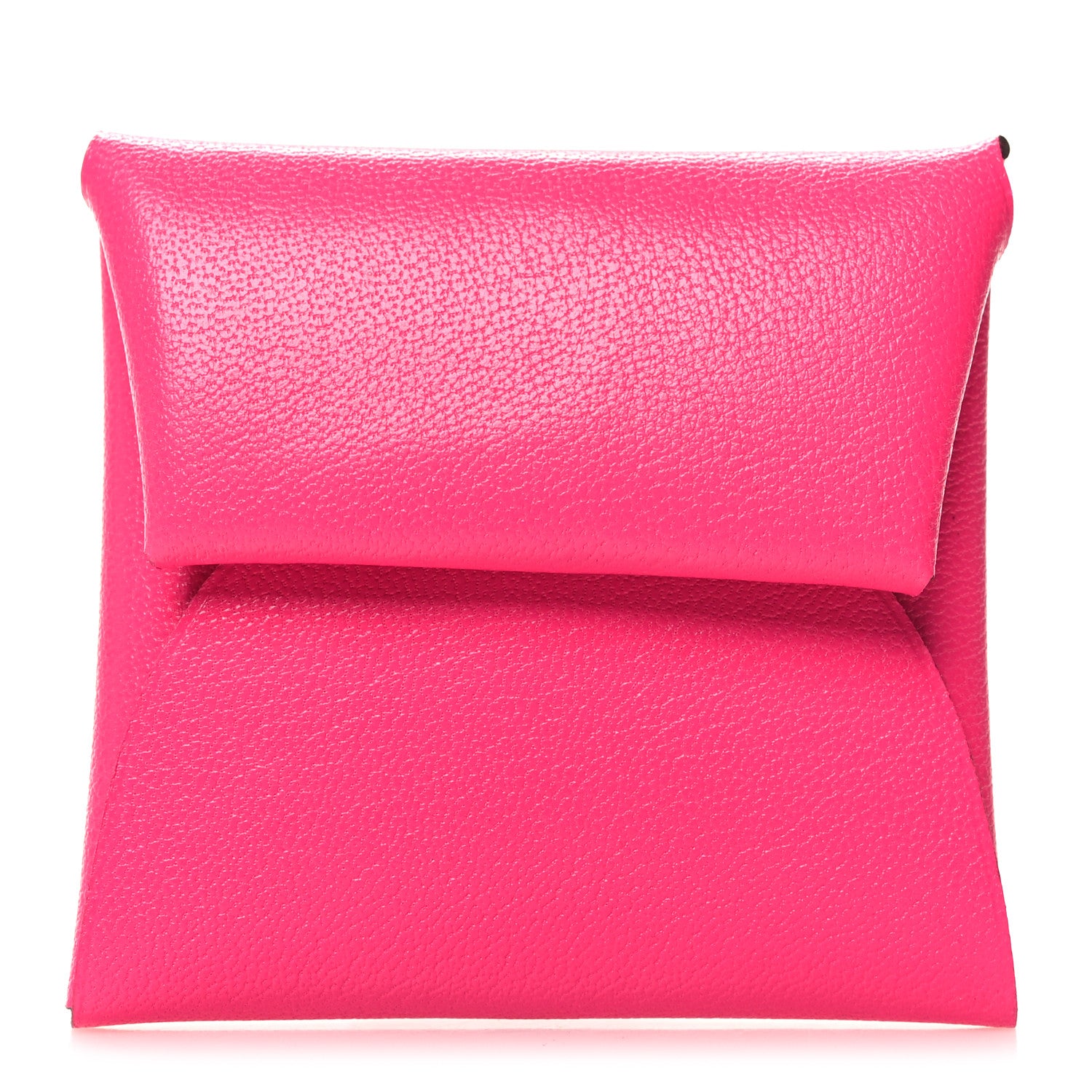 Hermes Chevre Chamkila Bastia Coin Purse Rose Pop 1 of 6